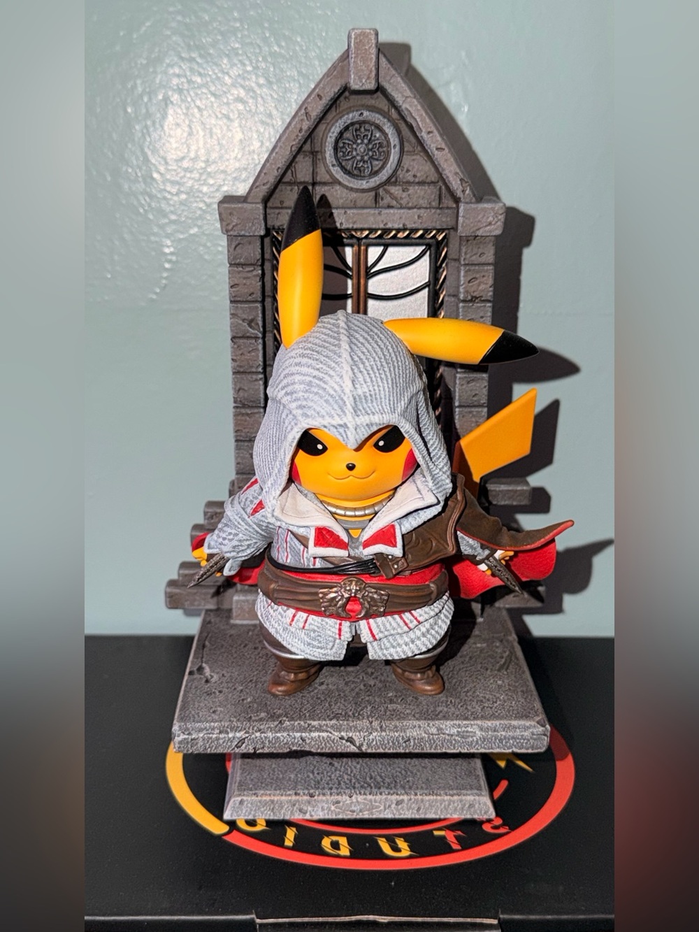 Voltage Studio - Pokemon Pikachu Assassins Creed Resin Figure